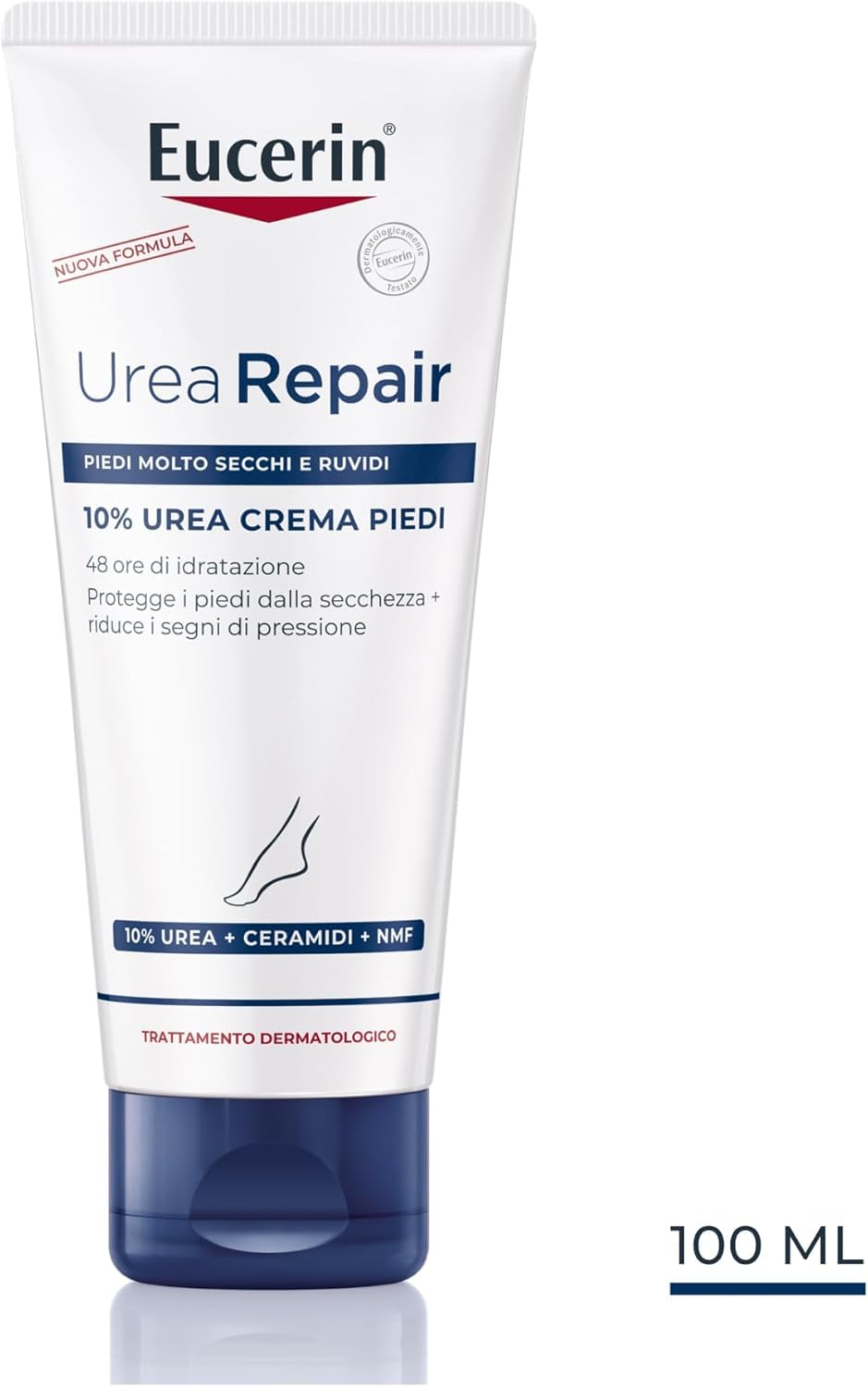 Eucerin UreaRepair plus Fußcreme 10%, 100 ml Crema