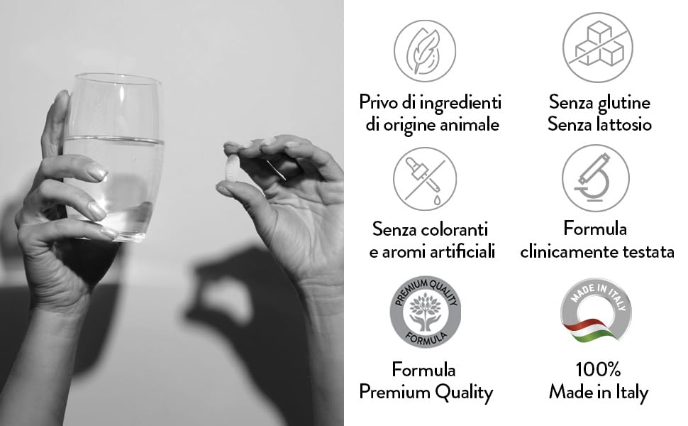 Swisse Capelli Forti Integratore Alimentare che Combina Vitamine, Minerali e Ingredienti di Origine Naturale