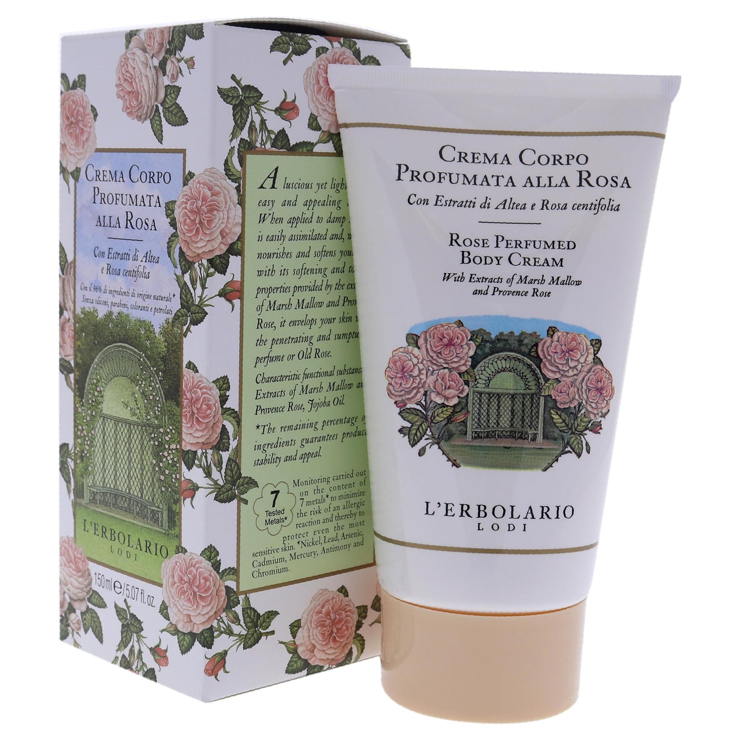ERBOLARIO CREMA PROFUMATA ROSA 150 ML