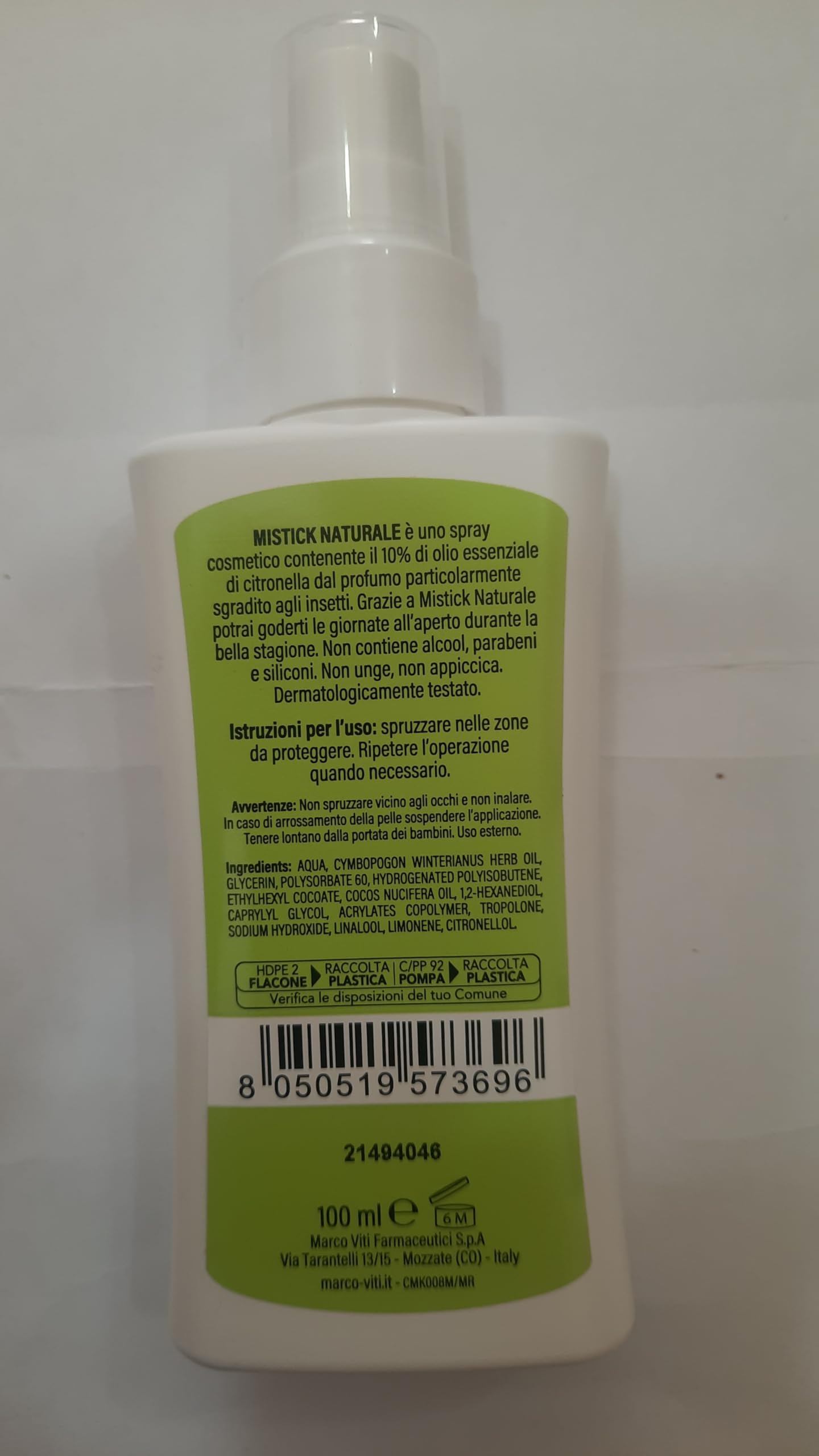 Mistick SPRAY NATURALE 100ML