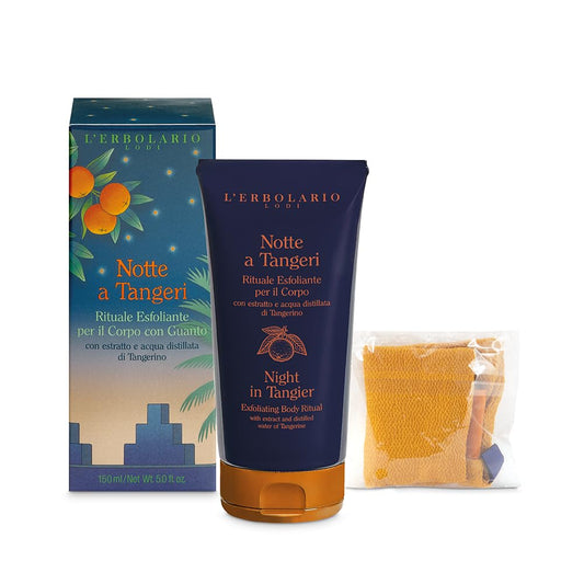 L'Erbolario Notte a Tangeri Rituale Esfoliante per il Corpo con guanto 150 ml 150 ml