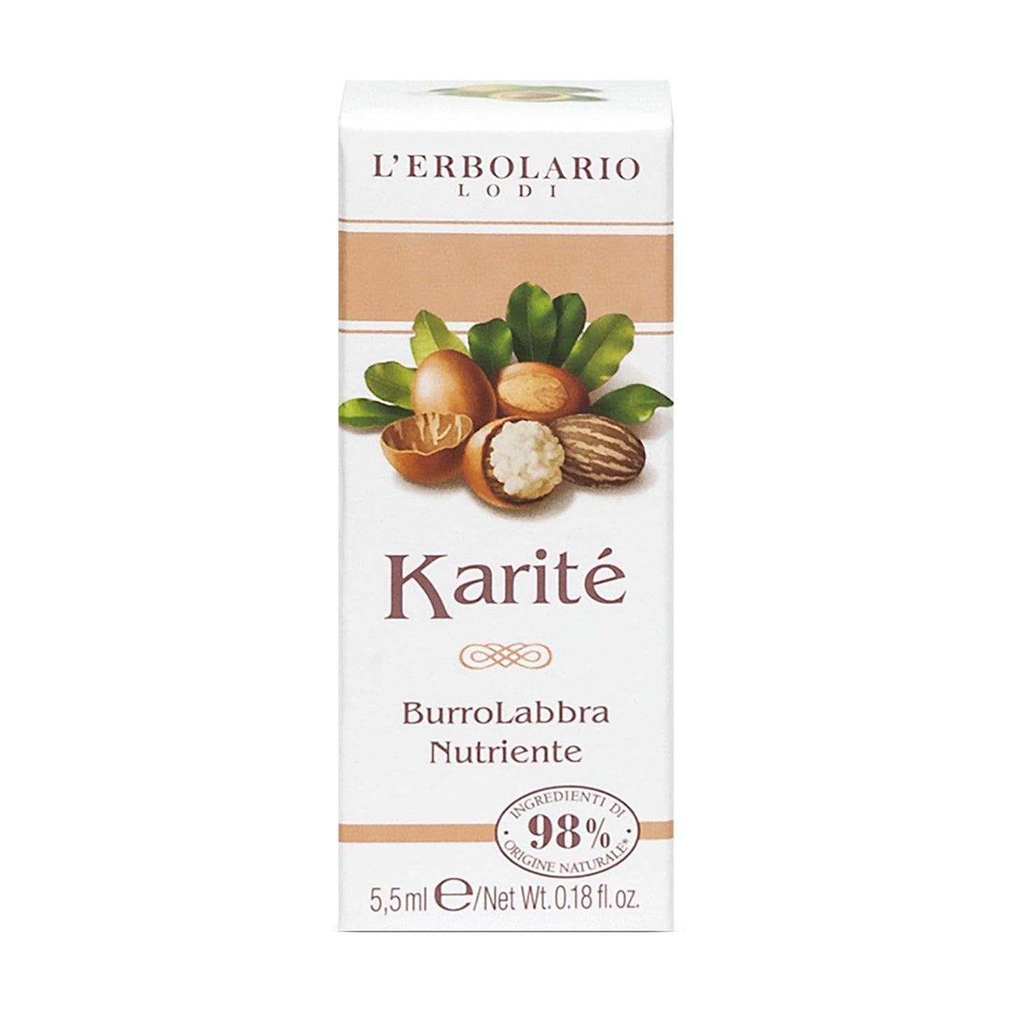 L'Erbolario Karitè Burro Labbra Nutriente 5,5 ml Made In Italy