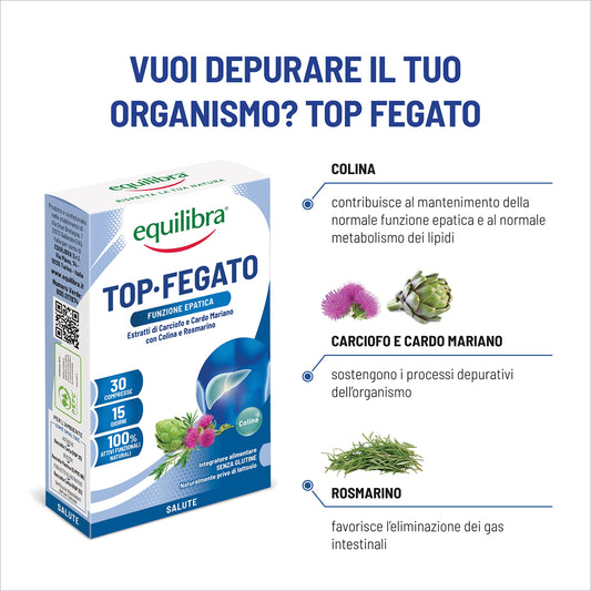 equilibra Integratori Alimentari, Top Fegato,