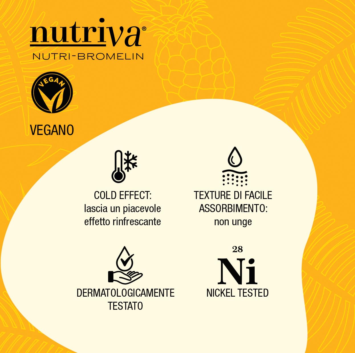 NUTRIVA Nutri-bromelin Integratore Alimentare A Base Di Bromelina