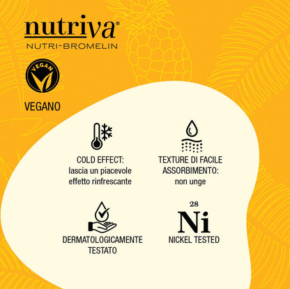 NUTRIVA Nutri-bromelin Integratore Alimentare A Base Di Bromelina