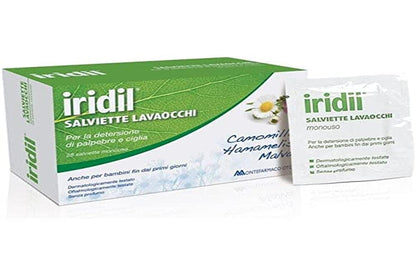 IRIDIL SALVIETTINE LAVAOCCHI 28 PEZZI