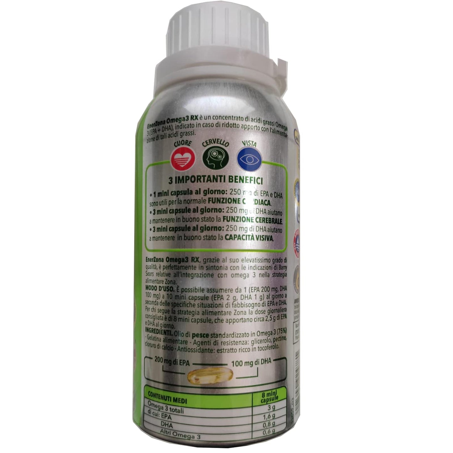 Vitamina C capsule da 0,5g omega