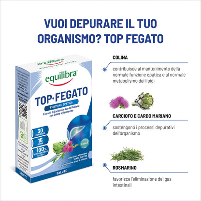 equilibra Integratori Alimentari, Top Fegato,
