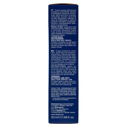 Rilastil Difesa Crema Sterile, Protettiva, Emolliente, Lenitiva e Reidratante per Pelli Sensibili e Reattive, Senza Conservanti e Profumo, Confezione da 50ml