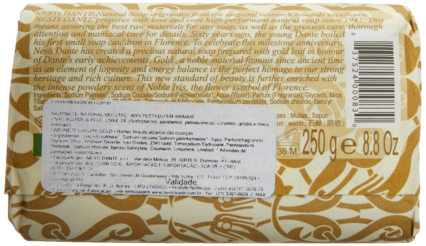 Nesti Dante Luxury Saponetta Vegetale 250 gr