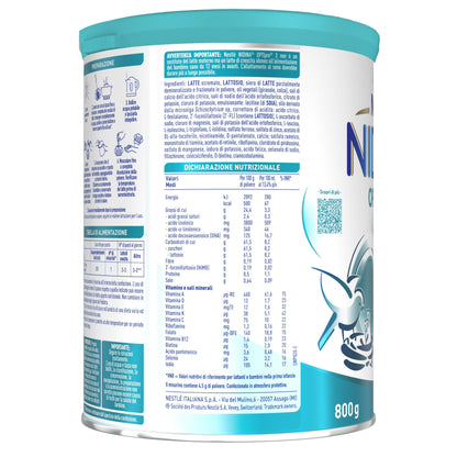 NESTLÉ NIDINA Optipro 3 Latte di Crescita Polvere per Bambini da 1 anno, Latta 800g