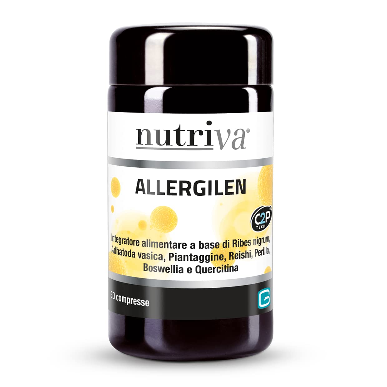 NUTRIVA Allergilen Allergie da Polline, Aloe Vera, Propoli, Eucalipto e Ribes