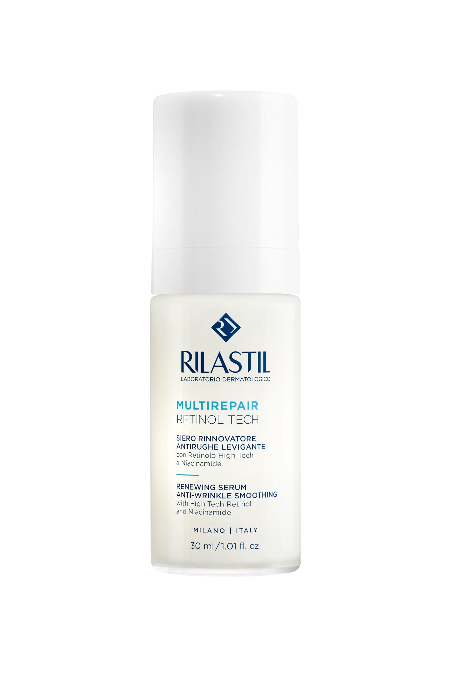 Rilastil Multirepair Retinol Tech - Siero rinnovatore antirughe levigante, 30 ml