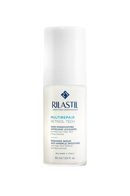 Rilastil Multirepair Retinol Tech - Siero rinnovatore antirughe levigante, 30 ml