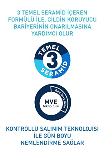 cerave, detergente idratante, per pelle normale o secca, 236 ml