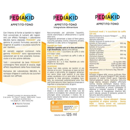 PEDIAKID - Appetito-Tono - Integratore alimentare