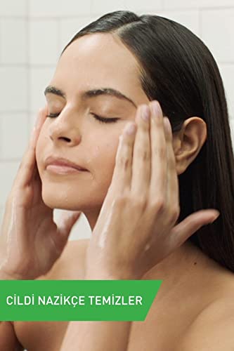 cerave, detergente idratante, per pelle normale o secca, 236 ml