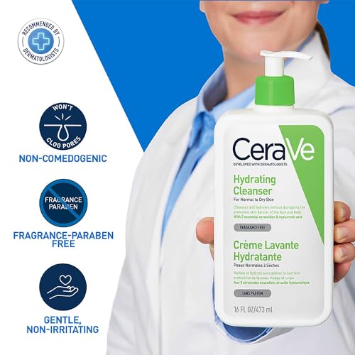CeraVe Lozione Detergente Idratante, 473 ml