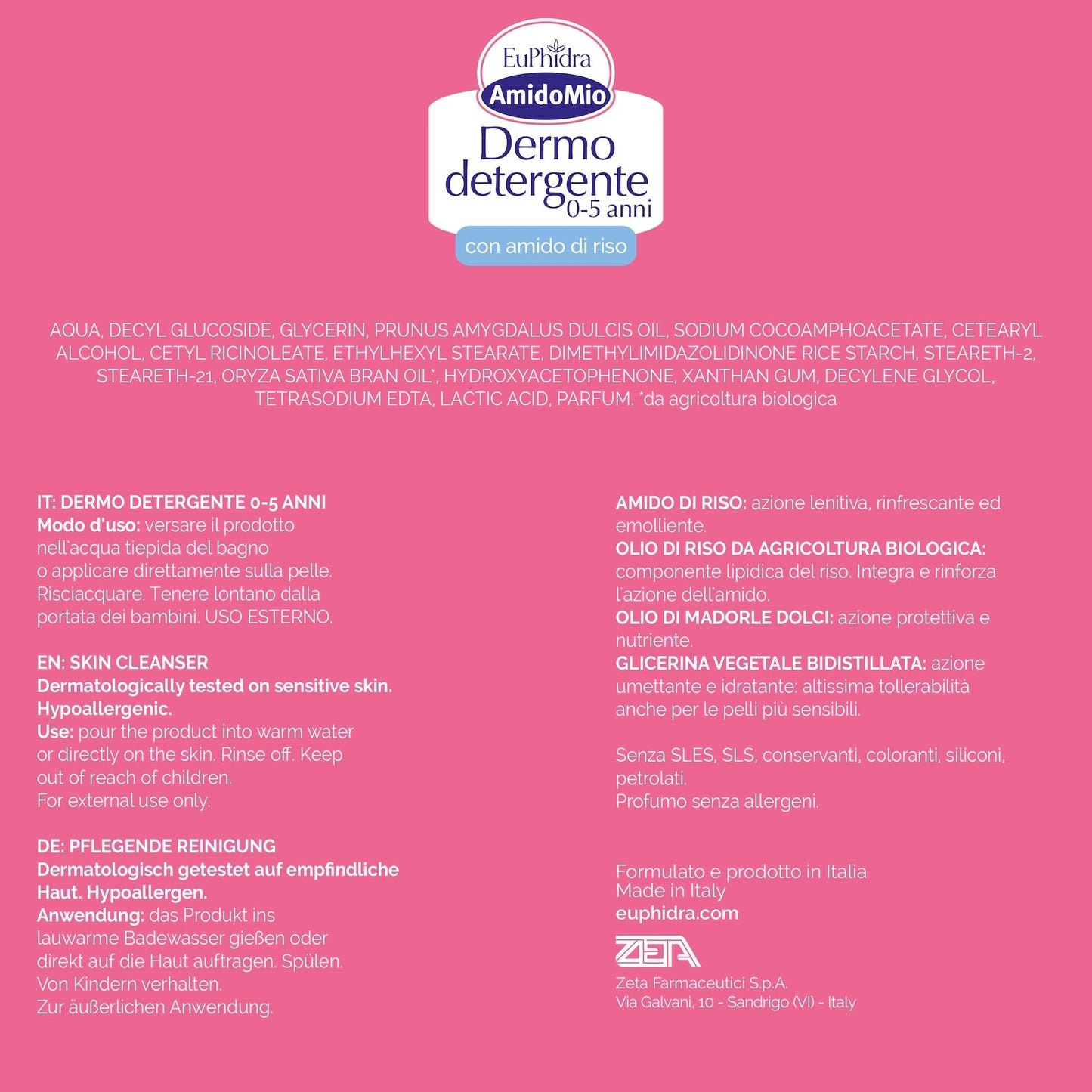 Euphidra - AmidoMio Dermo Detergente