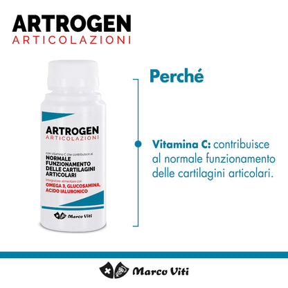 Marco Viti Artrogen Articolazioni Integratore Alimentare 60 Perle Soft gel, 98.4 grammo, 1