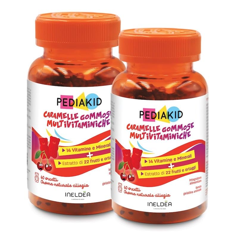 PEDIAKID - Caramelle Gommose Multivitaminiche