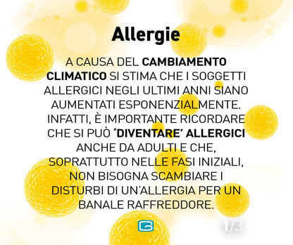 NUTRIVA Allergilen Allergie da Polline, Aloe Vera, Propoli, Eucalipto e Ribes