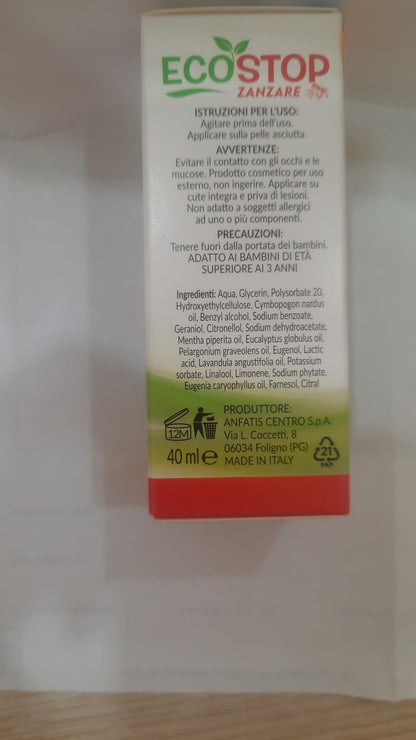 ECOSTOP ZANZARE BAMBINI GEL ROLL ON