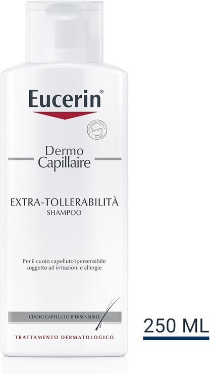 Eucerin DermoCapillaire Hypertolerant Shampoo, 250 ml Shampoo