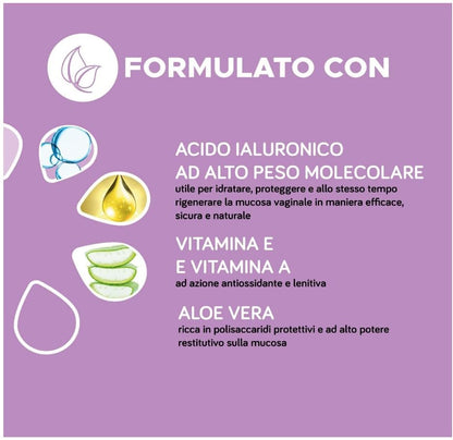 Dermoxen Hydra Ovuli Vaginali Idratanti con Acido Ialuronico. Aiutano a Combattere la Secchezza Vaginale, il Bruciore, il Prurito e le Irritazioni. Ideali in Menopausa. Conf. da 7 pezzi …