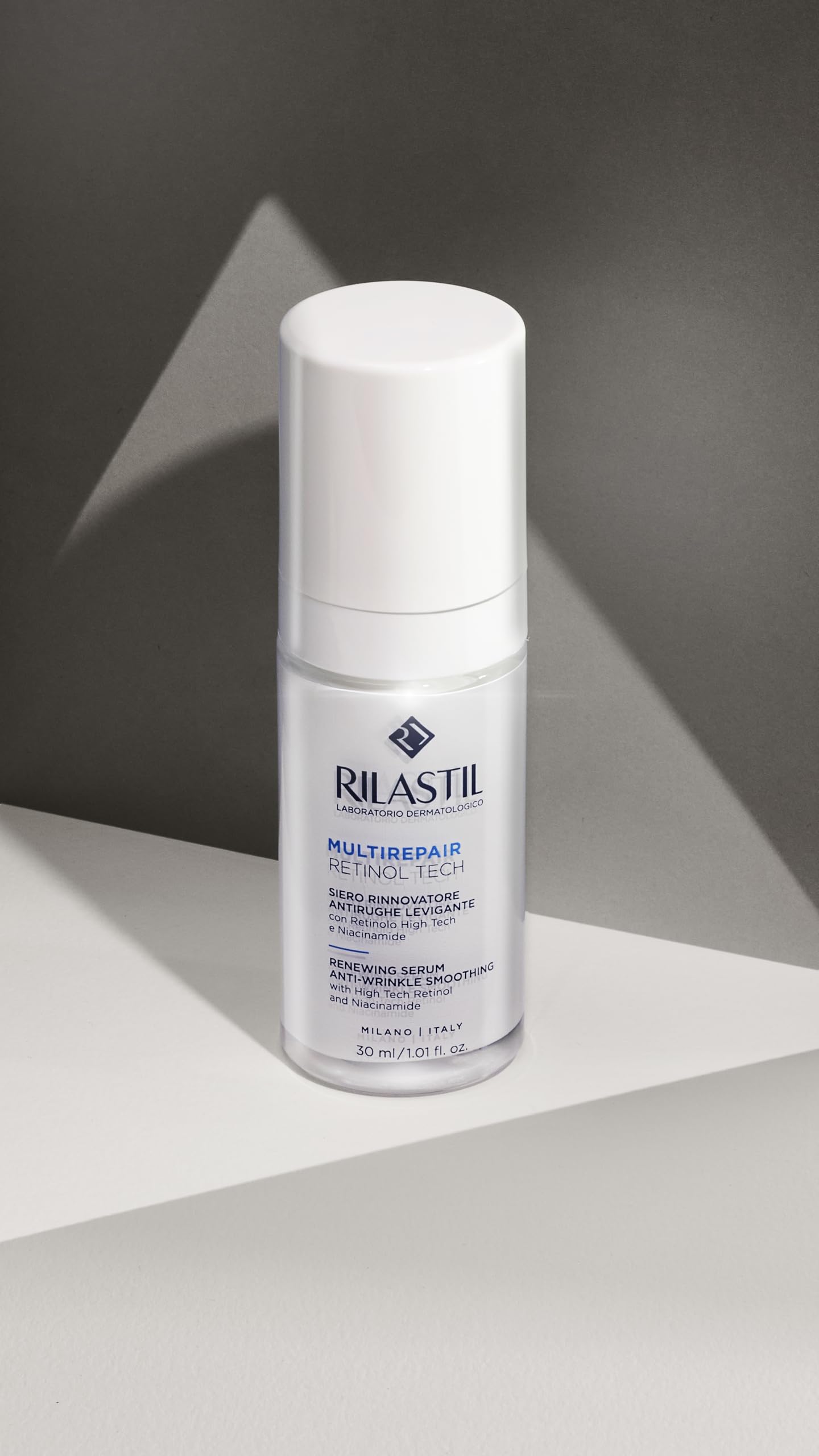 Rilastil Multirepair Retinol Tech - Siero rinnovatore antirughe levigante, 30 ml