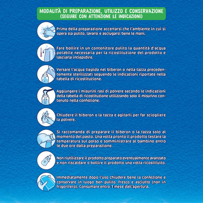 MELLIN 4 - Latte di Crescita in Polvere per Bambini - dal 2° anno compiuto al 3° anno - Confezione da 3600 grammi (3 x 1200g)