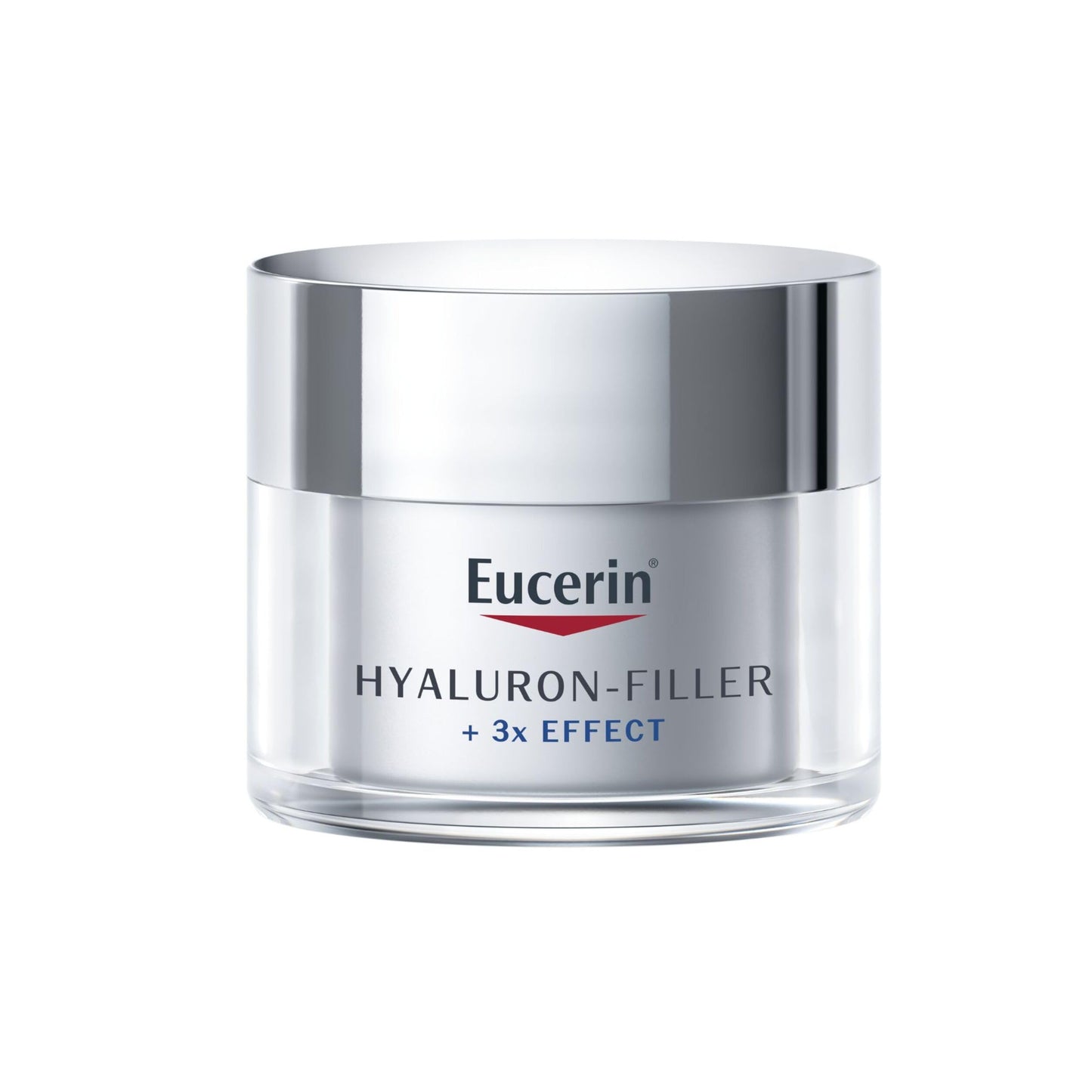 Eucerin Hyaluron-Filler Crema Giorno SPF 15 Pelli Secche 50 ml, Crema viso antirughe e idratante, Formula con SPF 15 e Acido Ialuronico per una pelle ringiovanita, Adatta per pelle secca