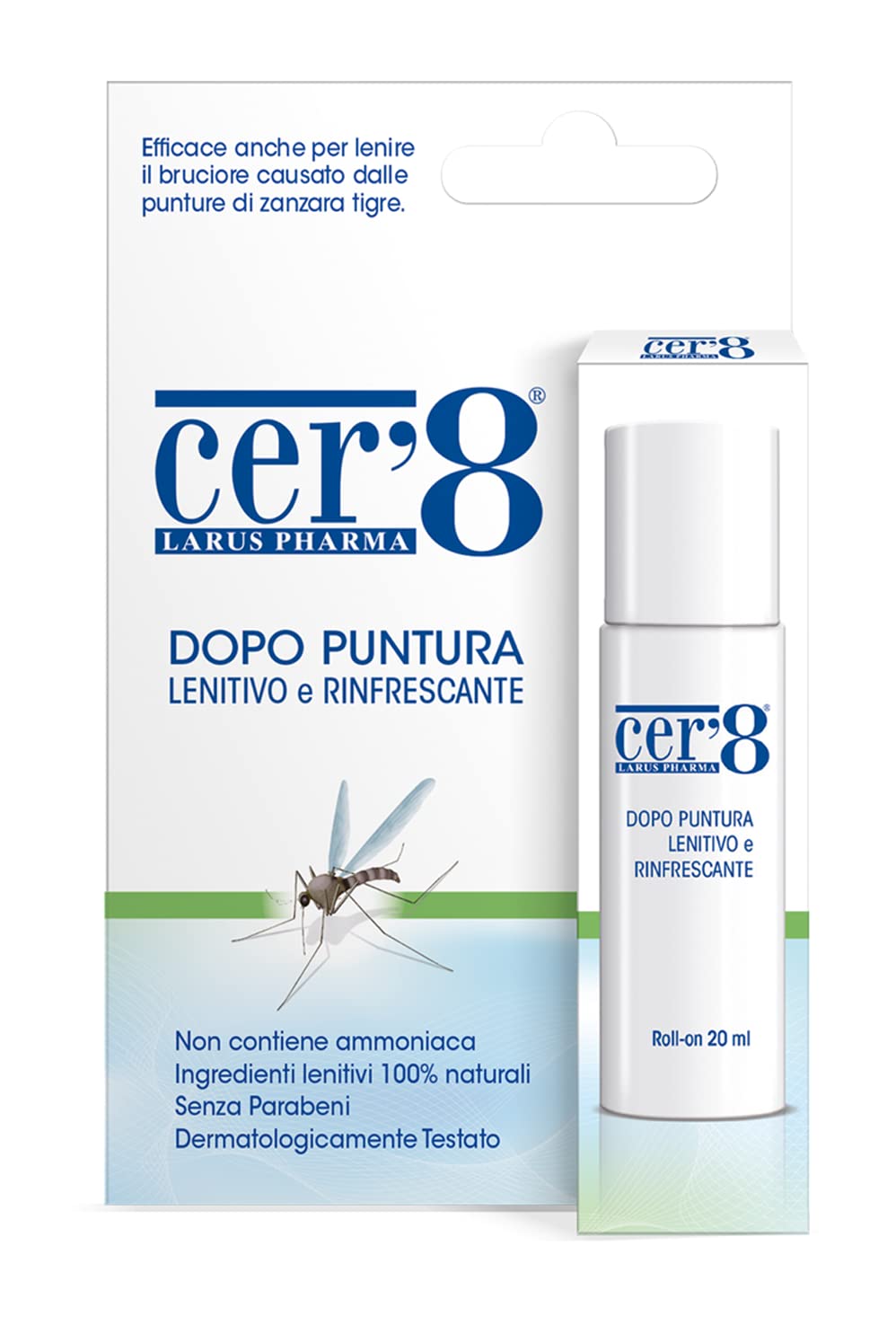 Larus Pharma Cer'8 Roll-On Dopo Puntura 20ml