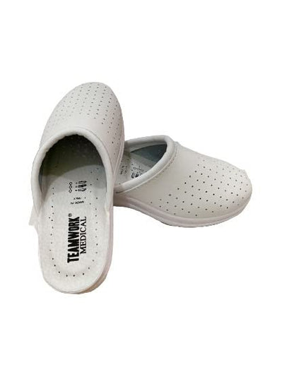 Ciabatte Sanitarie Anatomica Donna Bianco Scarpe Pantofole Made in Italia