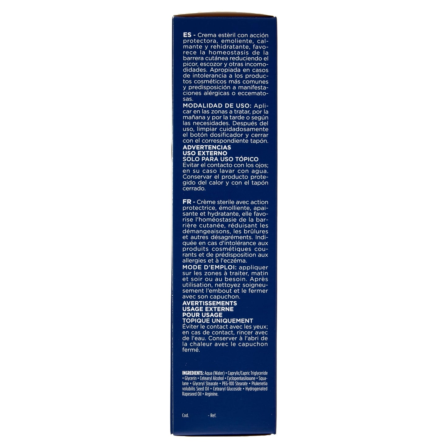 Rilastil Difesa Crema Sterile, Protettiva, Emolliente, Lenitiva e Reidratante per Pelli Sensibili e Reattive, Senza Conservanti e Profumo, Confezione da 50ml