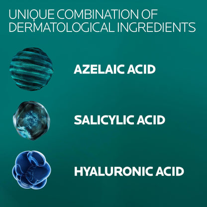 La Roche-Posay Effaclar A.Z. Gel-Cream, Trattamento Anti-Imperfezioni e Anti-Invecchiamento, Purifica la Pelle, Corregge le Macchie Pigmentarie, Arricchito con Acido Azelaico e Acido Ialuronico, 40 ml
