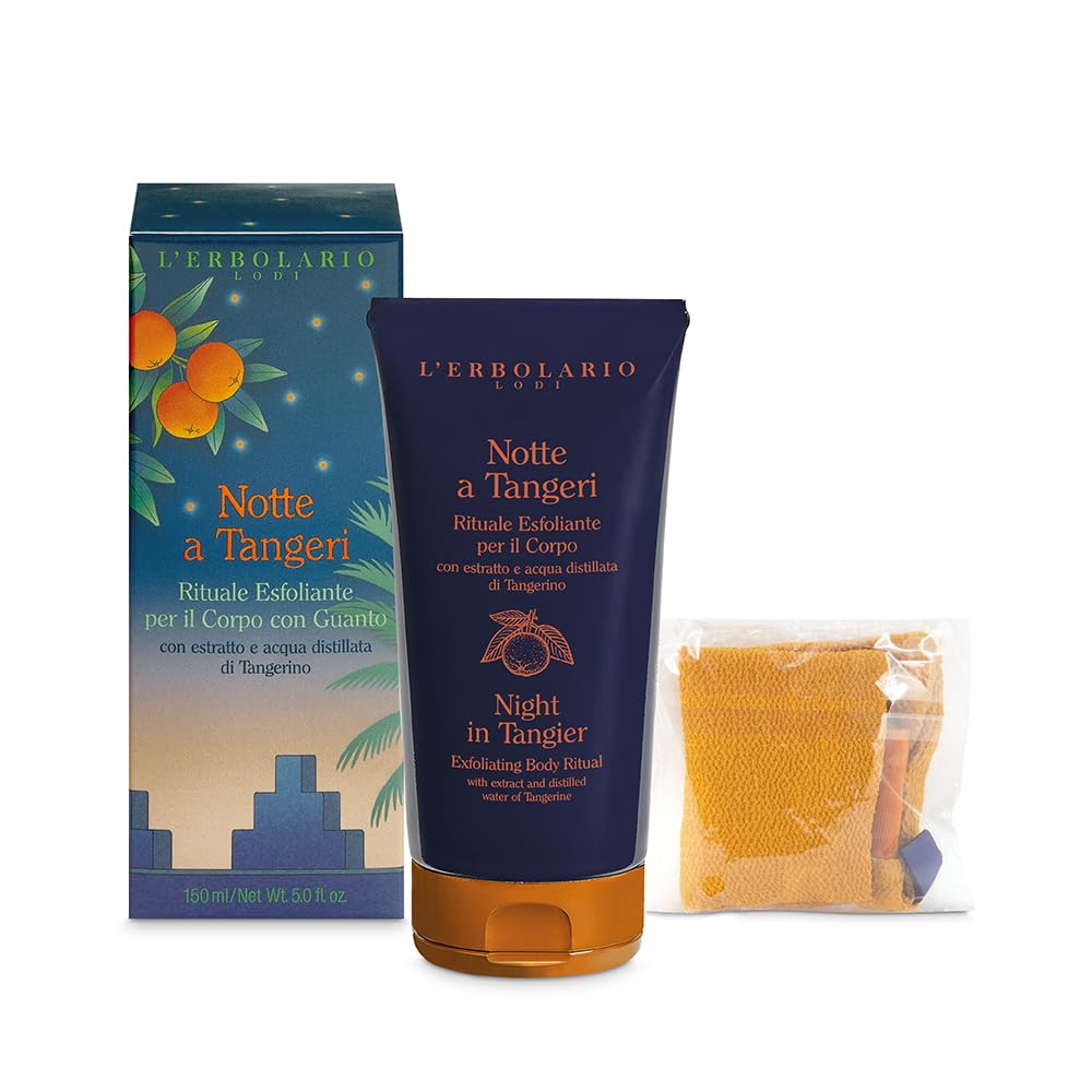 L'Erbolario Notte a Tangeri Rituale Esfoliante per il Corpo con guanto 150 ml 150 ml