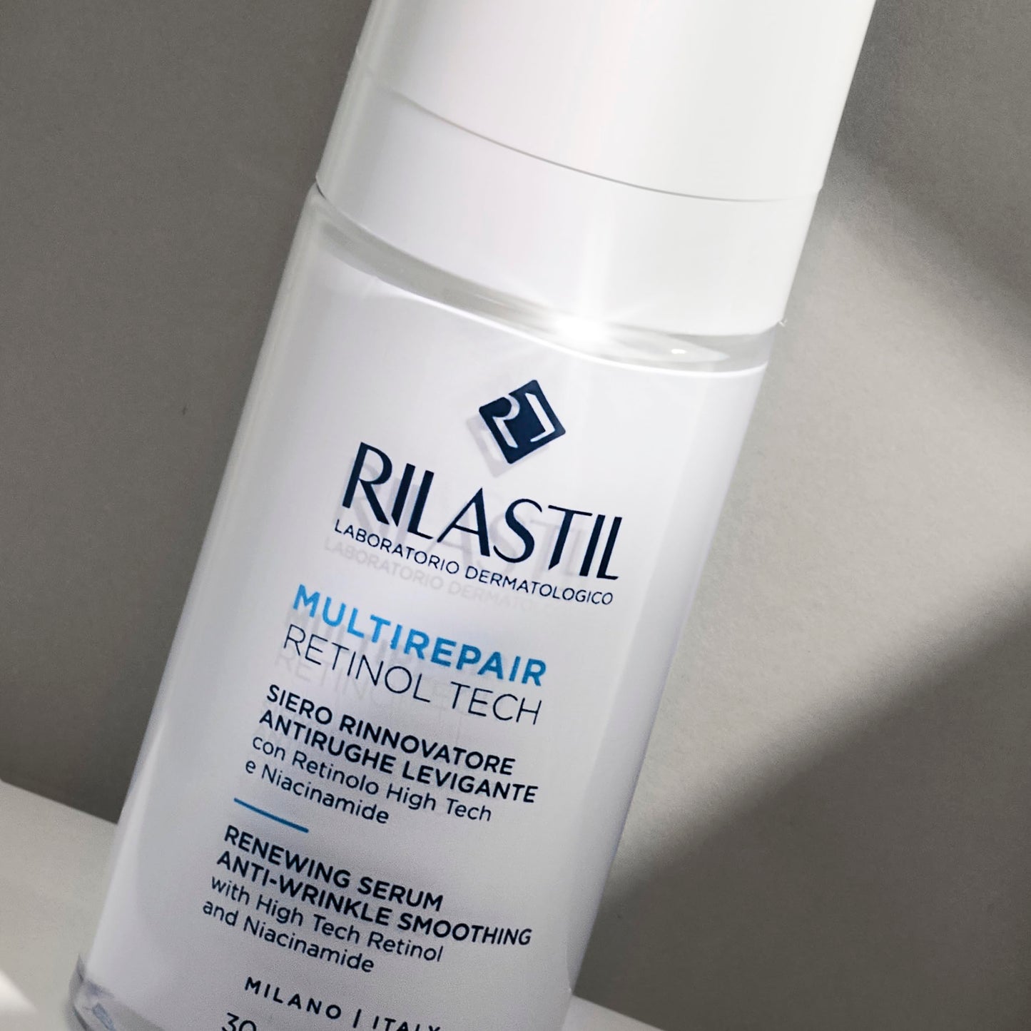 Rilastil Multirepair Retinol Tech - Siero rinnovatore antirughe levigante, 30 ml