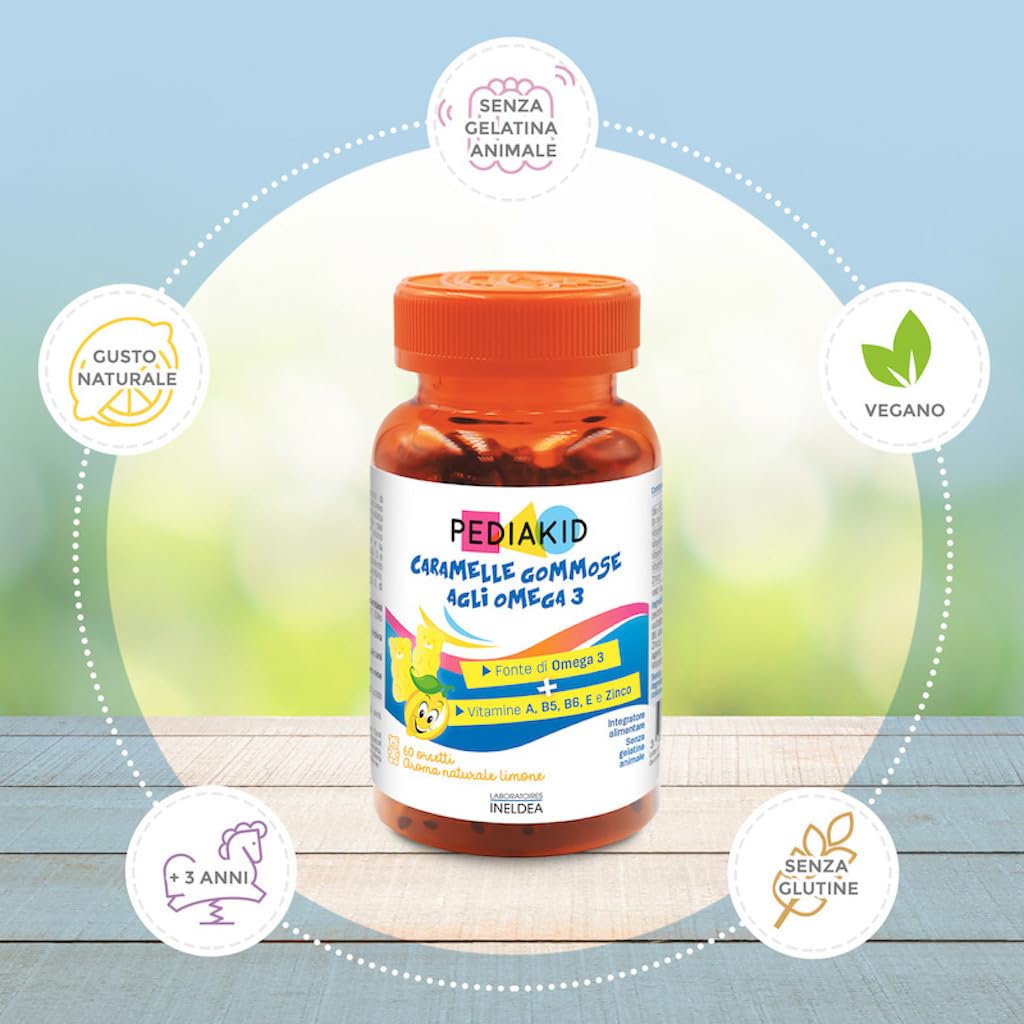 PEDIAKID - Caramelle Gommose Omega 3