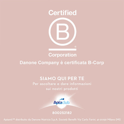 APTAMIL PROFUTURA Duobiotik 1 - Latte in polvere per Lattanti dalla Nascita al 6° mese - 3200 grammi (4 confezioni da 800g)