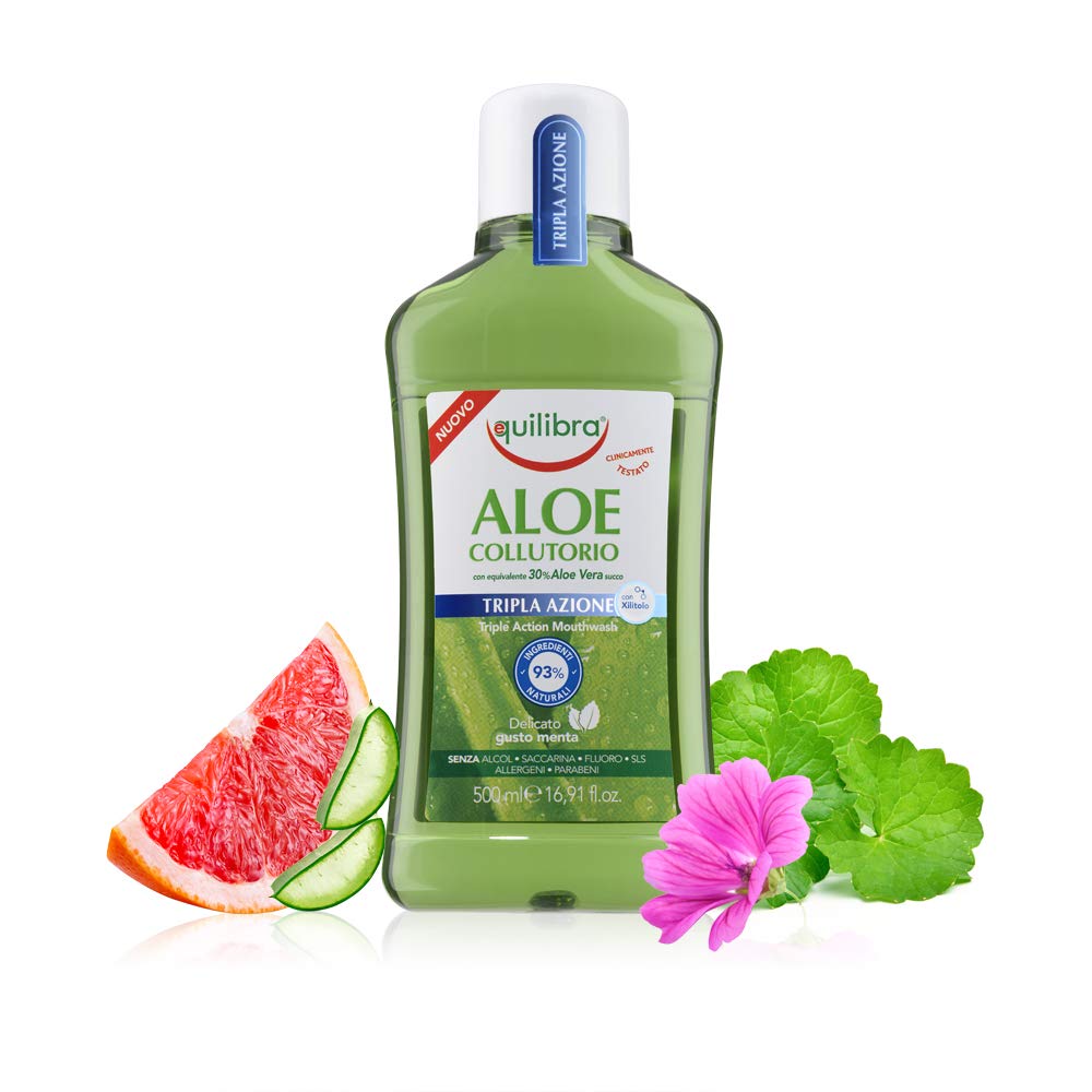 equilibra Igiene Dentale, Aloe Collutorio