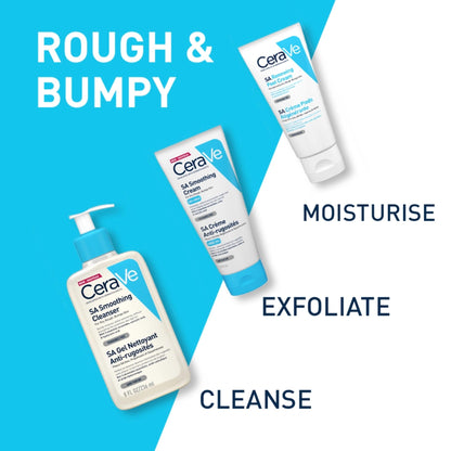 CeraVe SA Crema Lisciante Idratante per pelli secche, ruvide e Bumpy - 177 ml