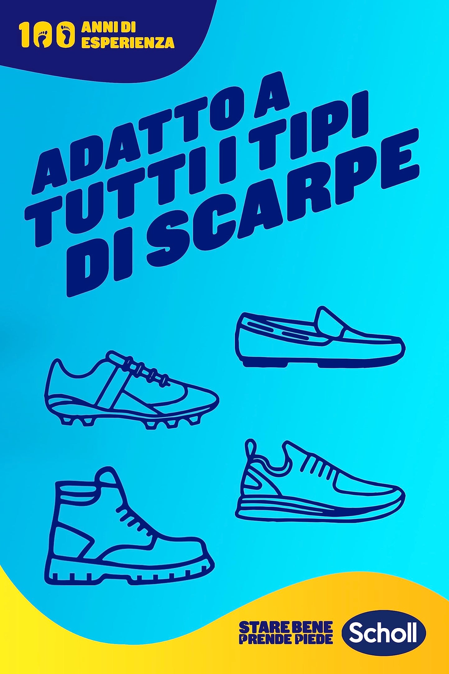 Dr. Scholl's ExpertCare Deodorante Spray per Scarpe con Tecnologia Attiva sul Controllo degli Odori