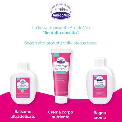 Euphidra - AmidoMio Crema Idratante con Amido di Riso e Acido Ialuronico