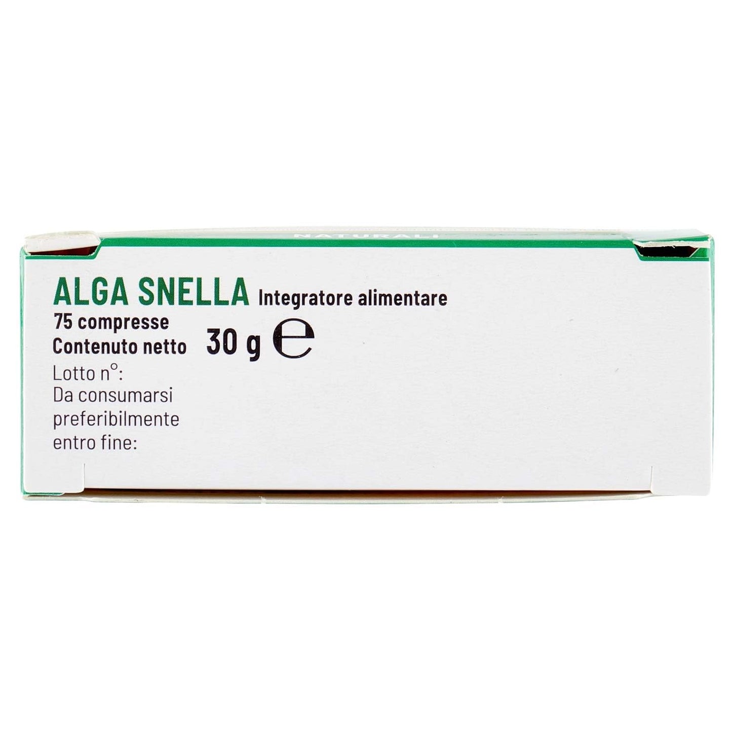 Equilibra Integratori Alimentari, Alga Snella, a Base di Estratto di Alga Bruna e Betulla con Centella a Alga Spirulina, Favorisce il Drenaggio dei Liquidi e il Metabolismo, 75 compresse